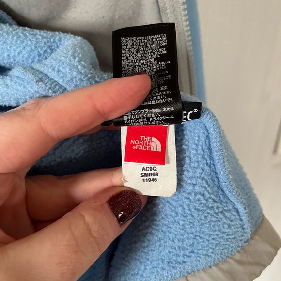 Girls The North Face fleece jacket - Picture 6 of 8